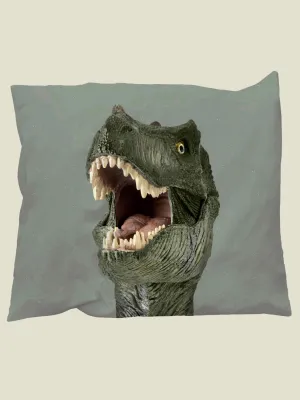 Dino Jurassic Green kussensloop