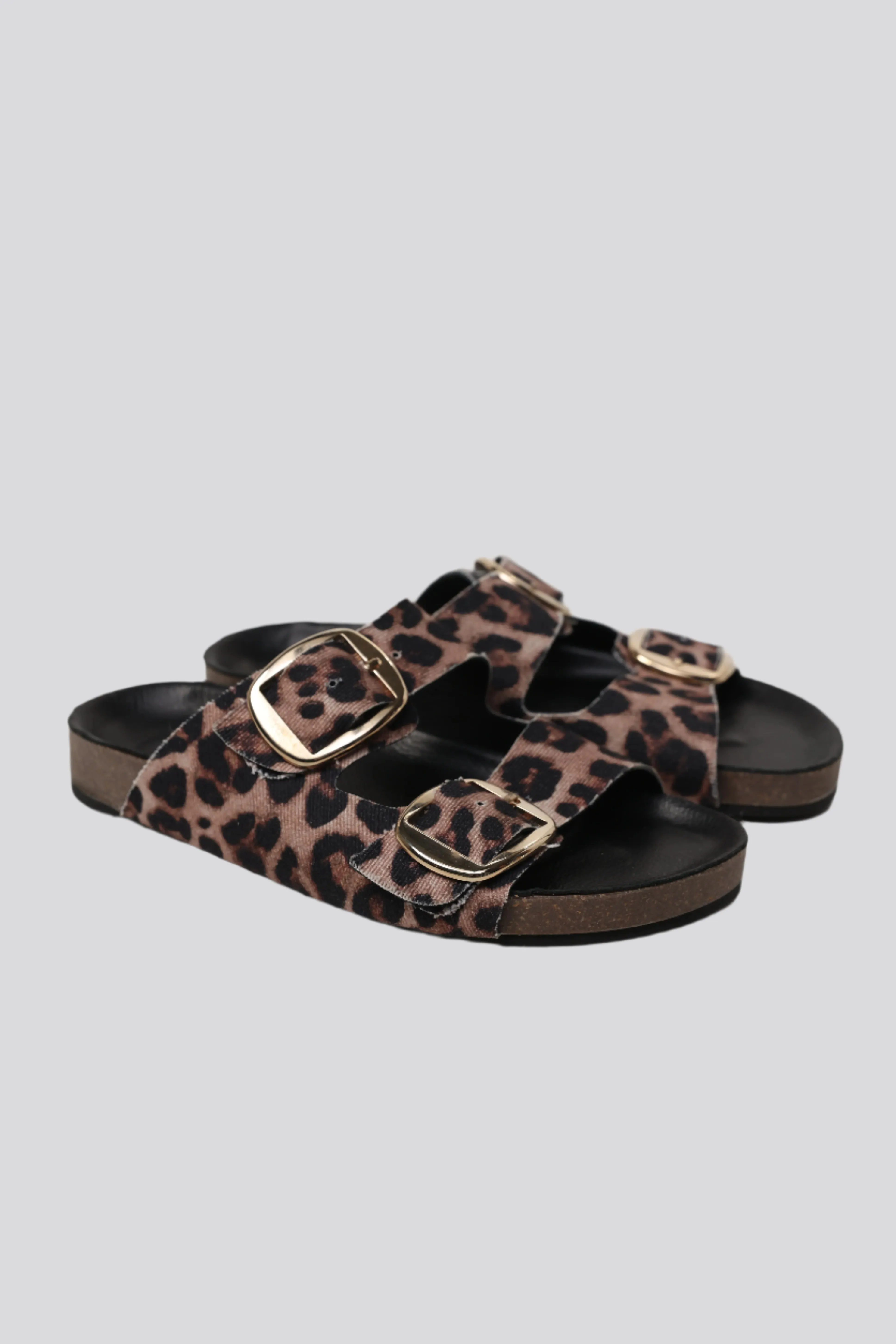 DNA No.1 Leopard Sandals