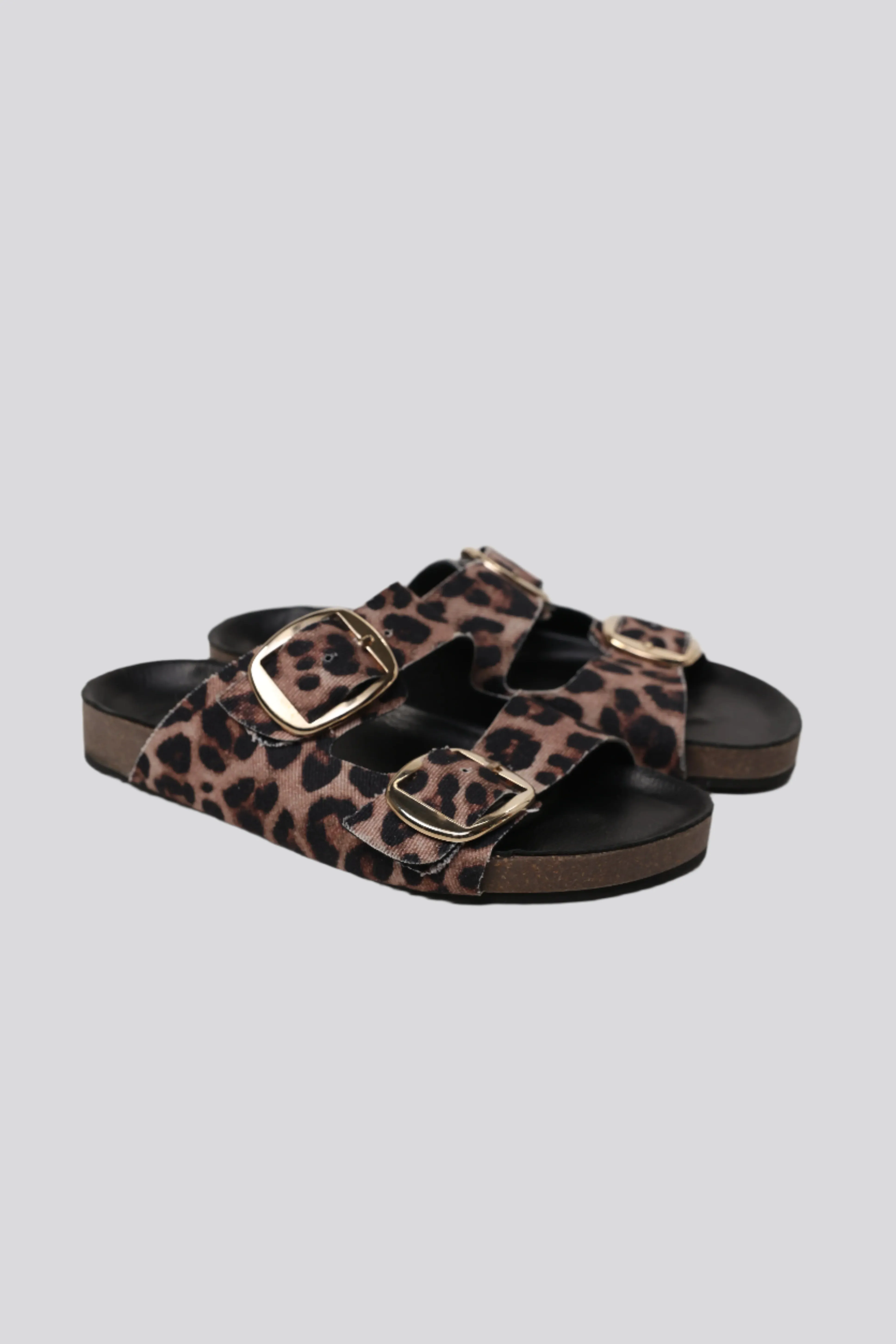 DNA No.1 Leopard Sandals