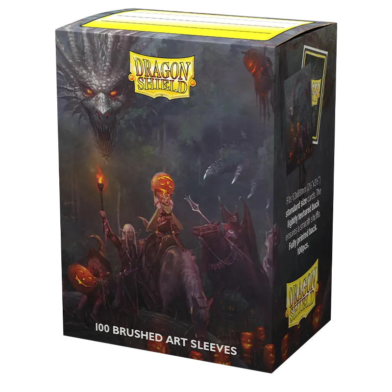 Dragon Shield Brushed Art Sleeves - Halloween 2022