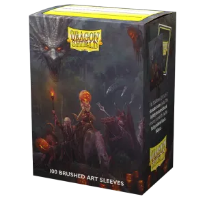 Dragon Shield Brushed Art Sleeves - Halloween 2022