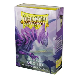 Dragon Shield – Japanese size – Dual Matte – Orchid (60 sleeves)