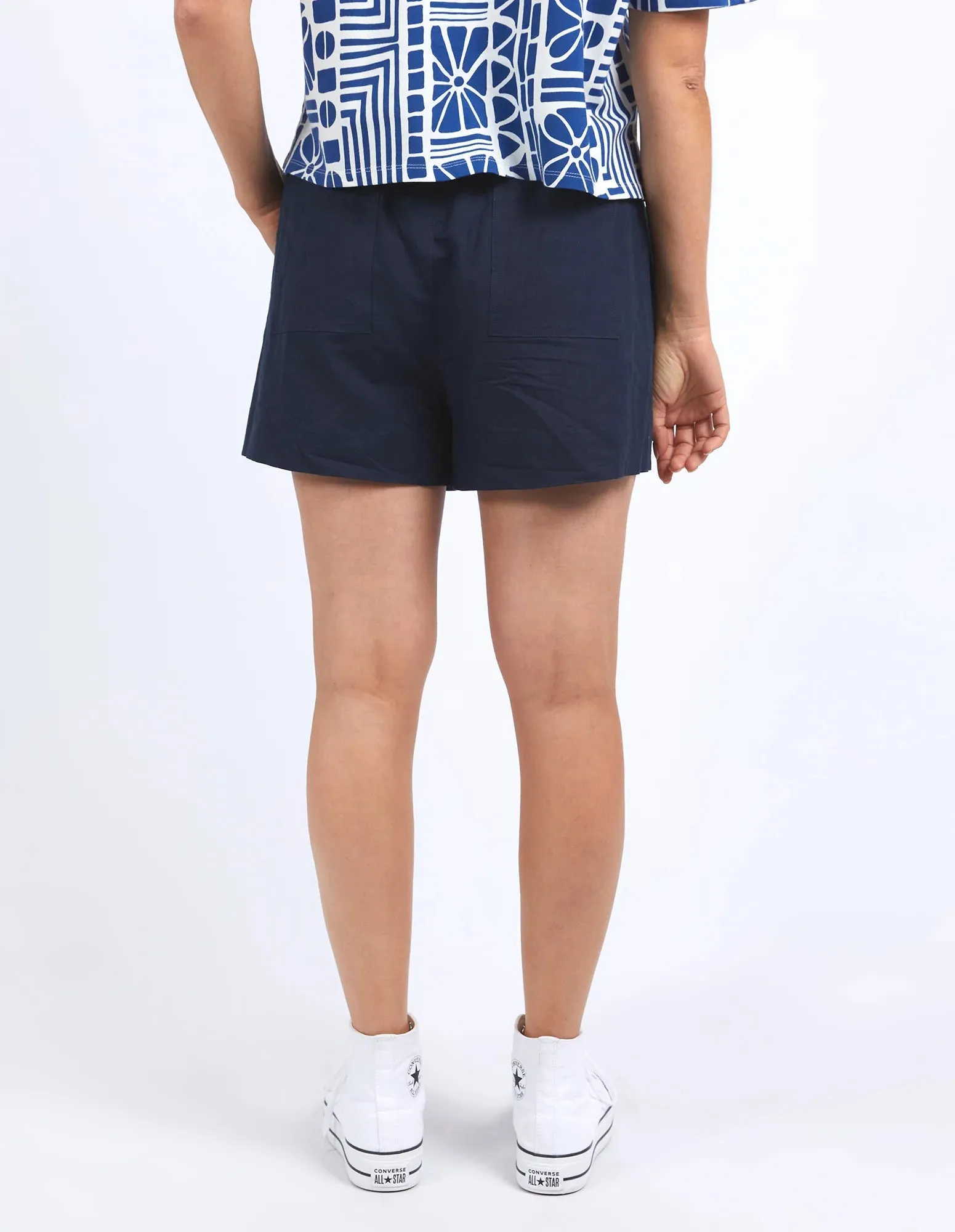 ELM STEVIE SHORT NAVY