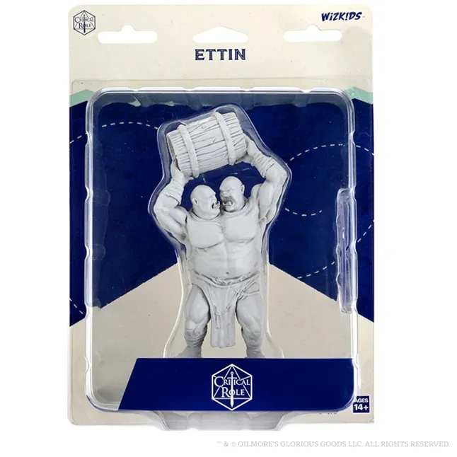 Ettin: Critical Role Unpainted Miniatures (W2)