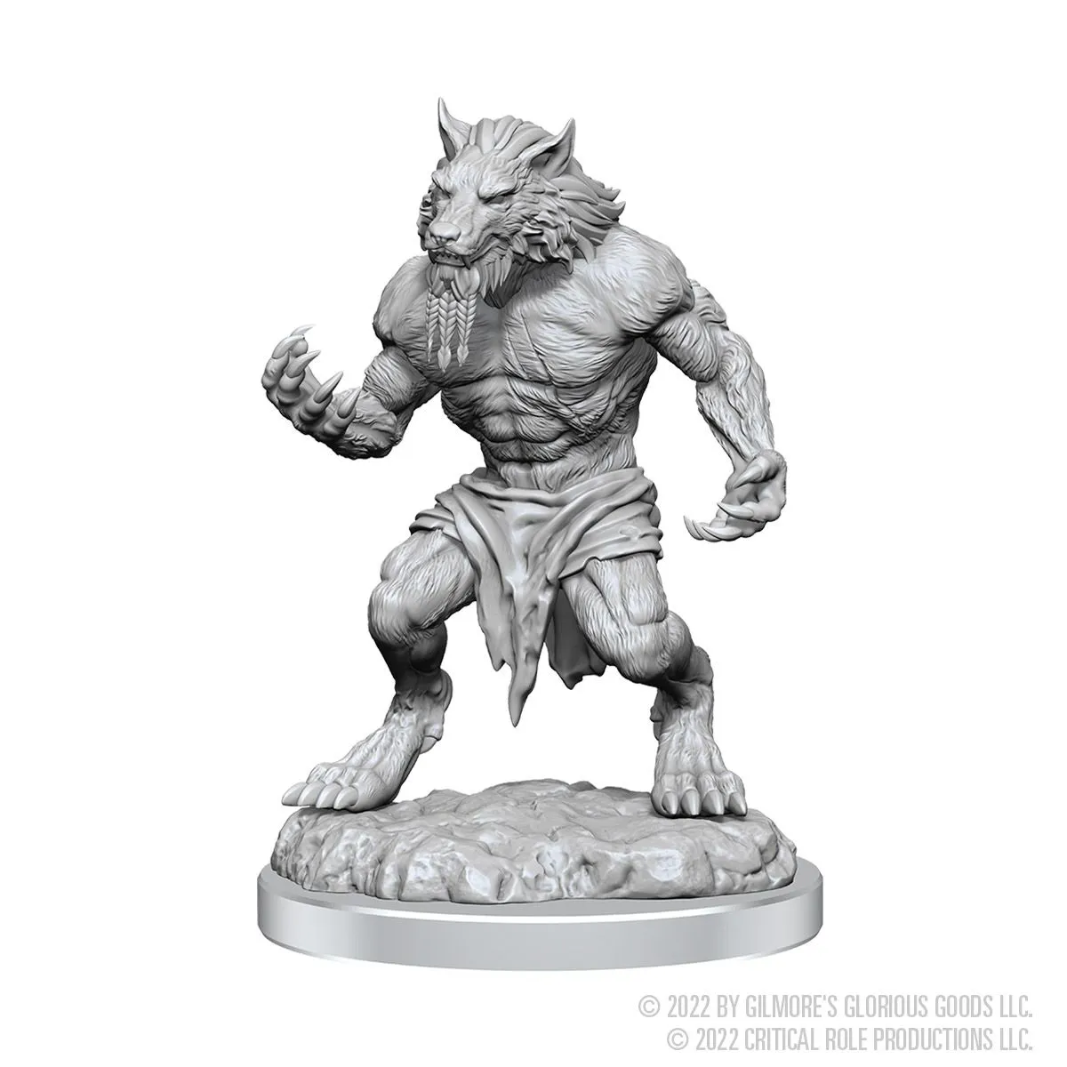 Fey Werewolves: Critical Role Unpainted Miniatures (W3)