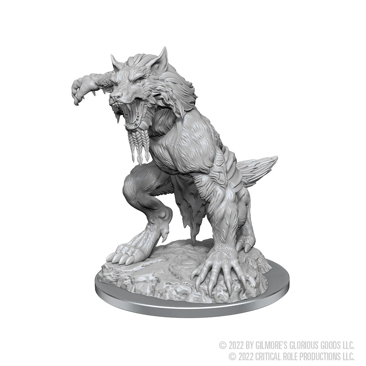 Fey Werewolves: Critical Role Unpainted Miniatures (W3)