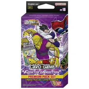 Fighter’s Ambition Premium Pack Set 10 (PP10) - Zenkai Series Set 02 - Dragon Ball Super Card Game