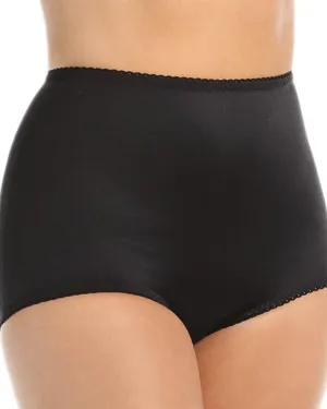Final Sale Clearance Rago Panty Brief Light Shaping - Black