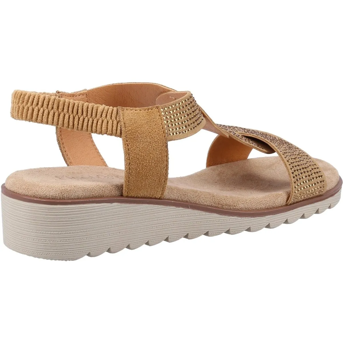 Fleet & Foster Hyacinth Ladies Open-Toe Touch-Fastening Sandals
