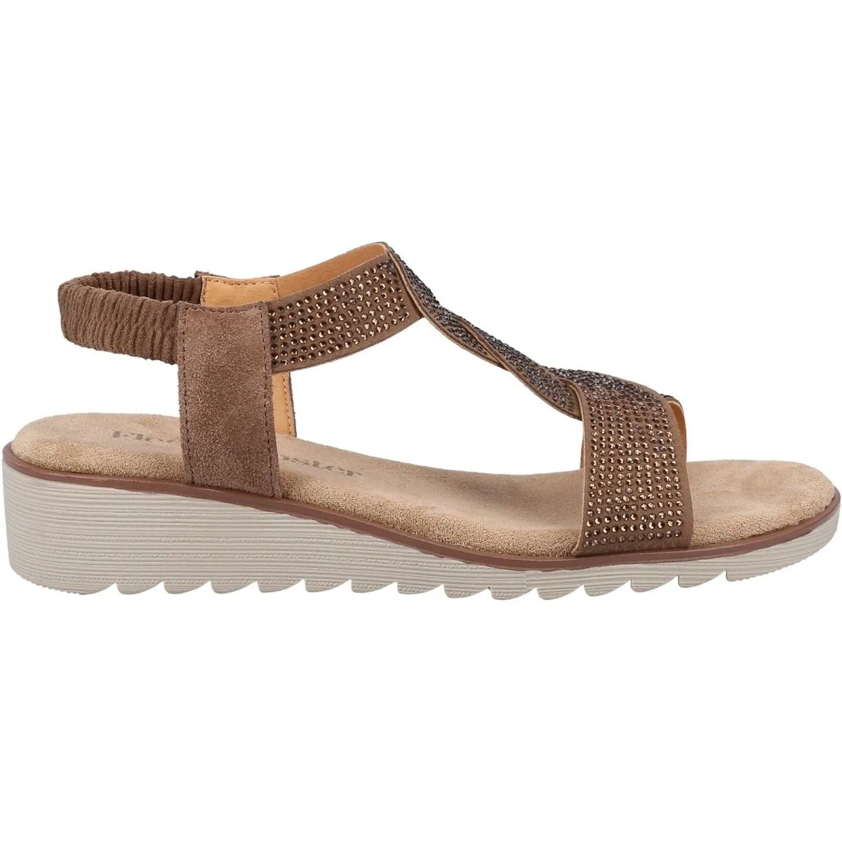 Fleet & Foster Hyacinth Ladies Open-Toe Touch-Fastening Sandals