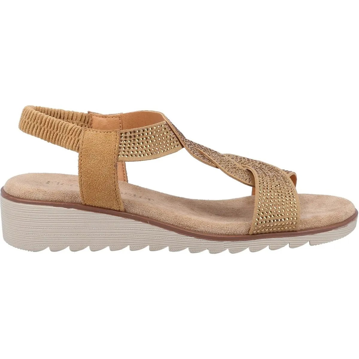 Fleet & Foster Hyacinth Ladies Open-Toe Touch-Fastening Sandals