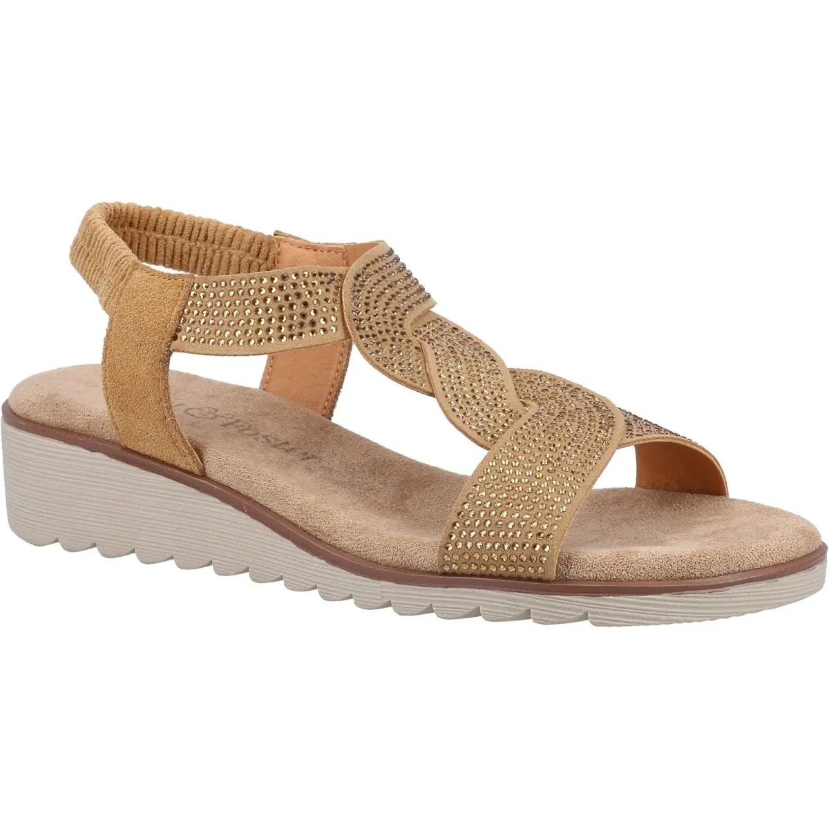 Fleet & Foster Hyacinth Ladies Open-Toe Touch-Fastening Sandals
