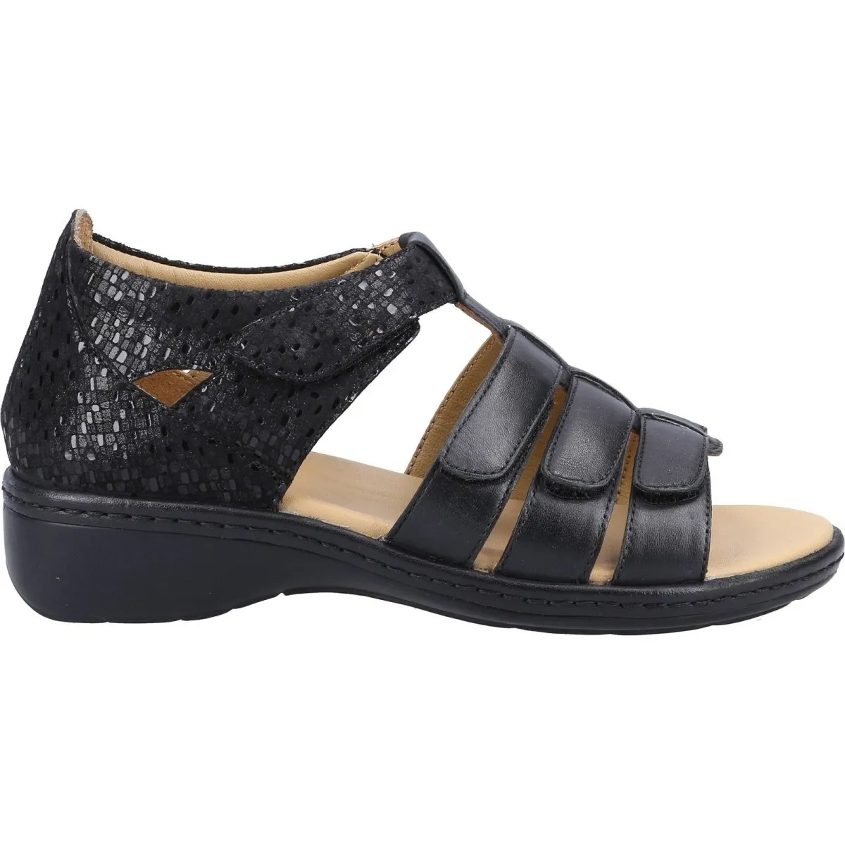 Fleet & Foster Julie Ladies Touch-Fastening Summer Sandals