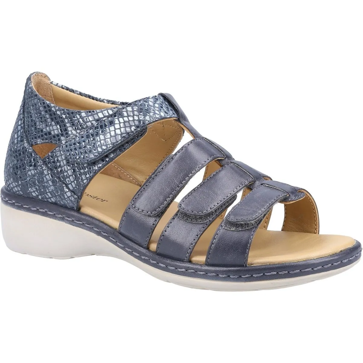 Fleet & Foster Julie Ladies Touch-Fastening Summer Sandals