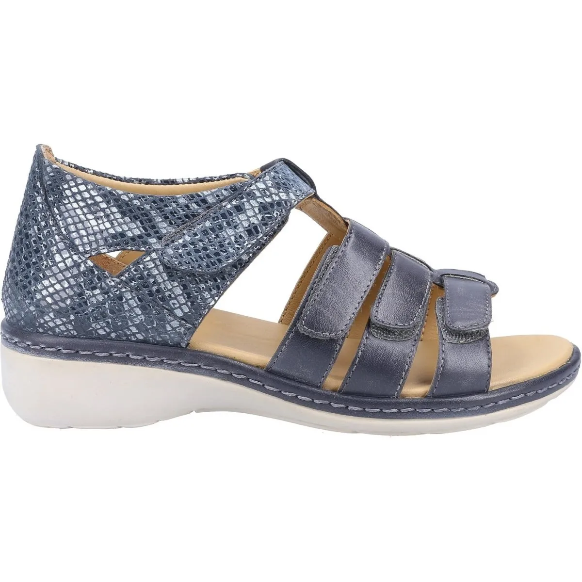 Fleet & Foster Julie Ladies Touch-Fastening Summer Sandals