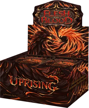 Flesh And Blood TCG: Uprising Booster Display