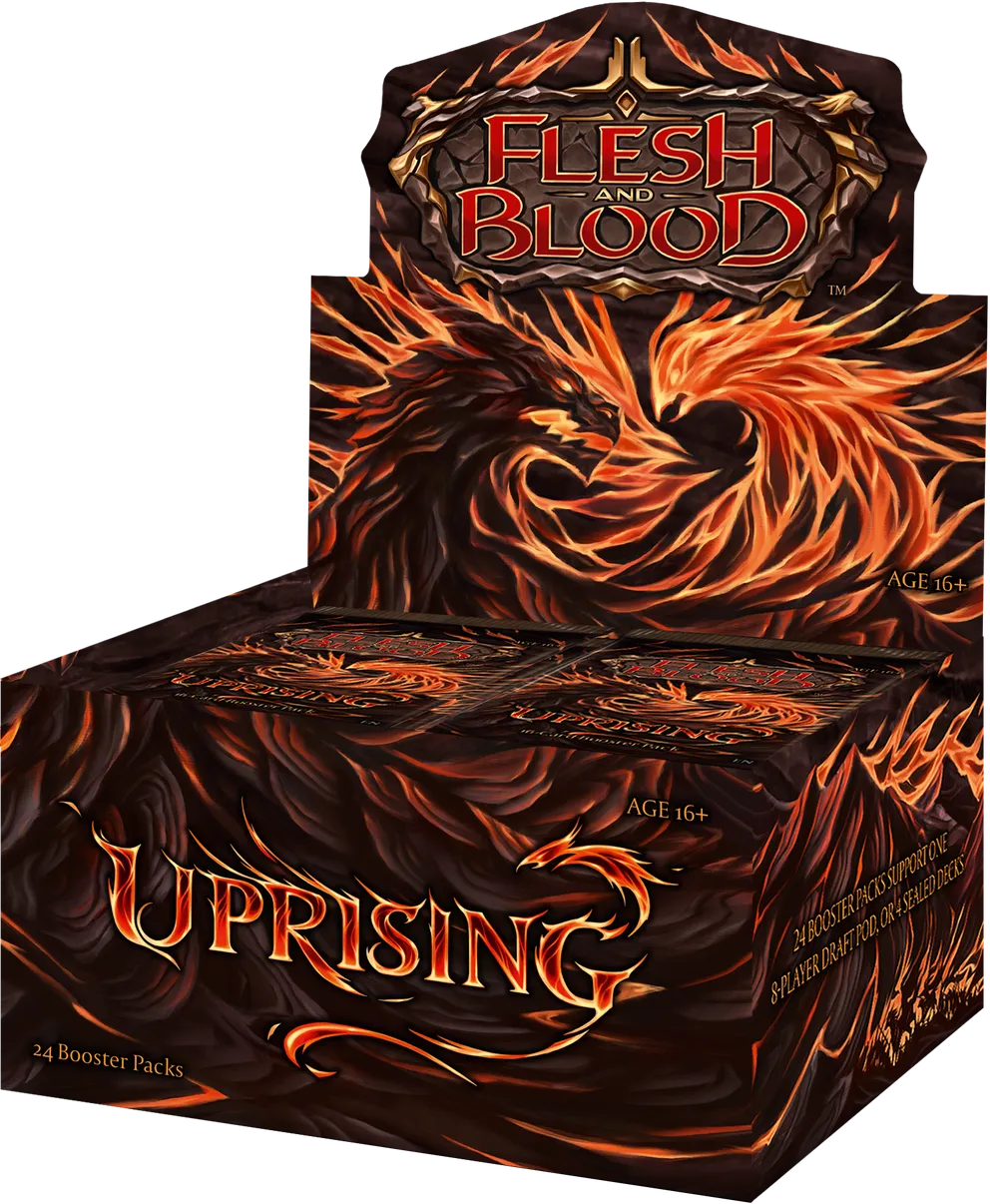 Flesh And Blood TCG: Uprising Booster Display