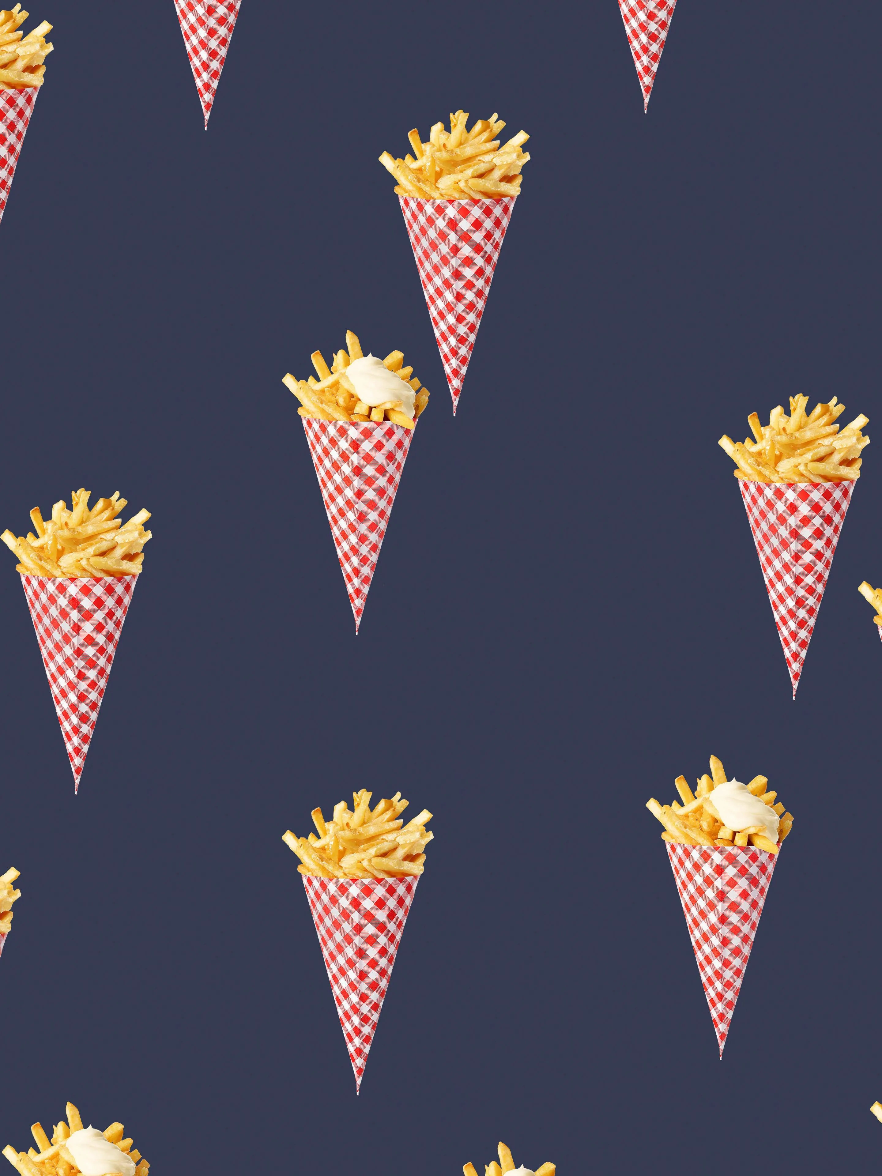 Fries Navy Bikershorts Dames