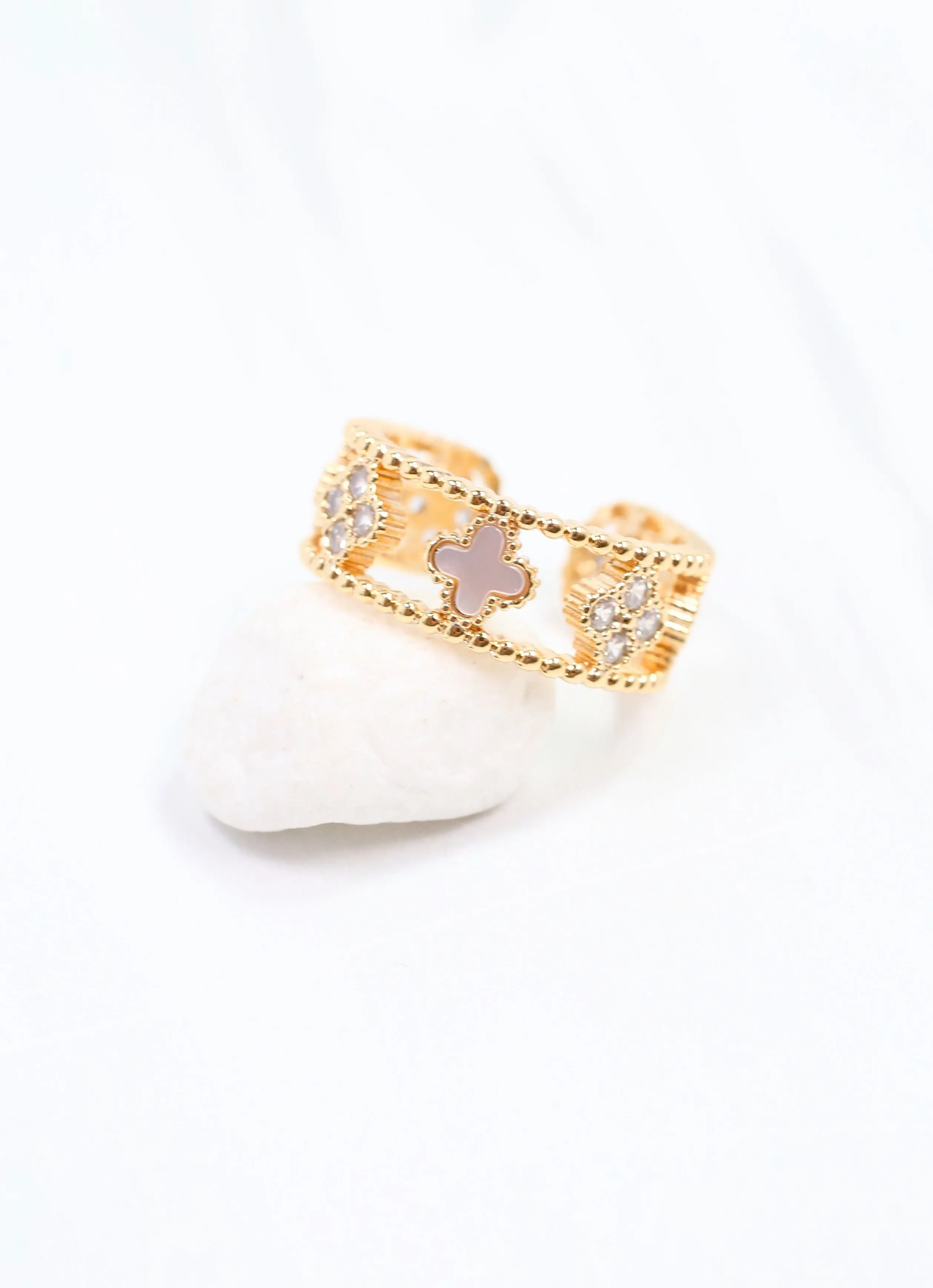 General Clover Ring Gold