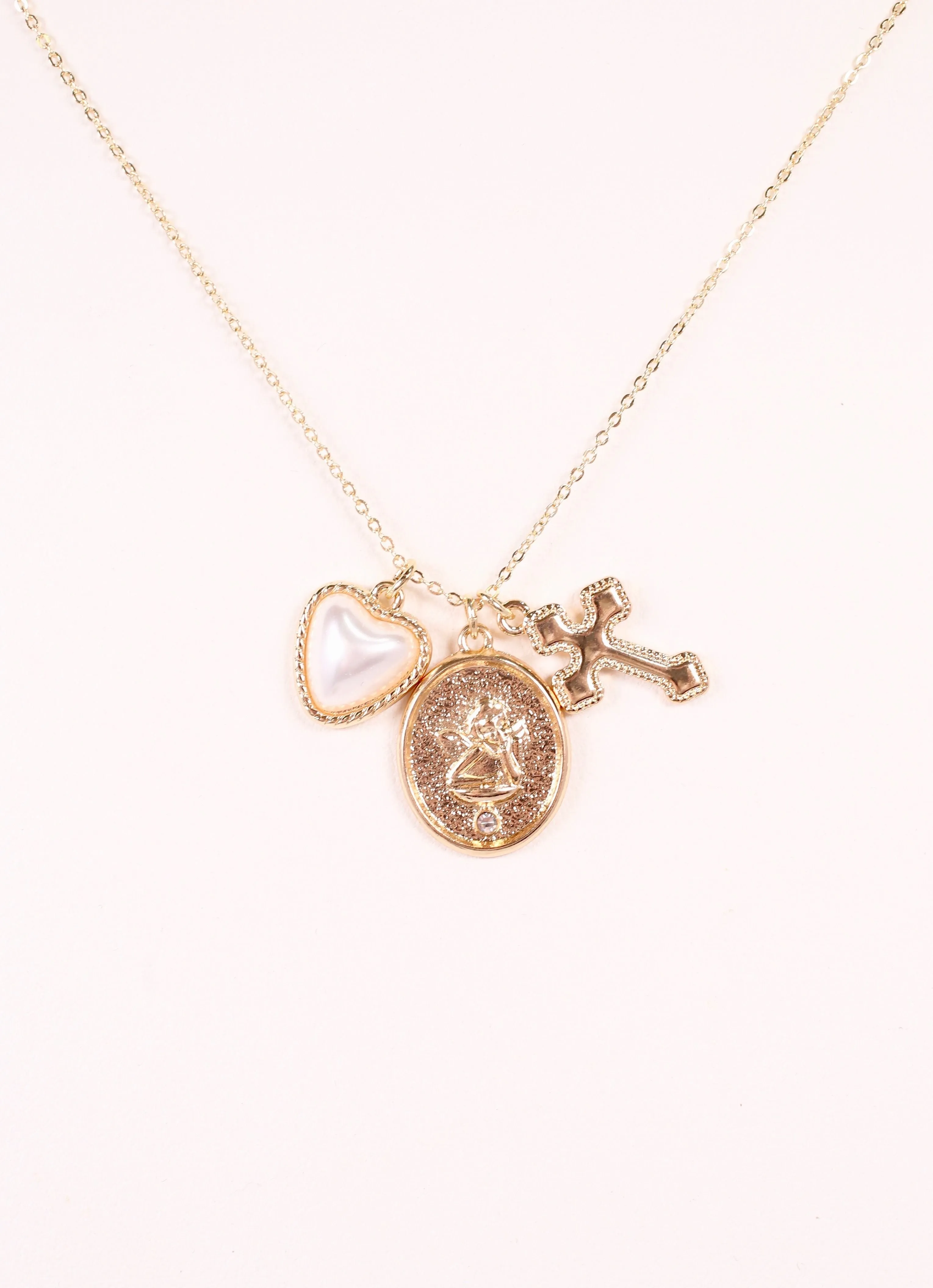 Gillian Charm Necklace GOLD