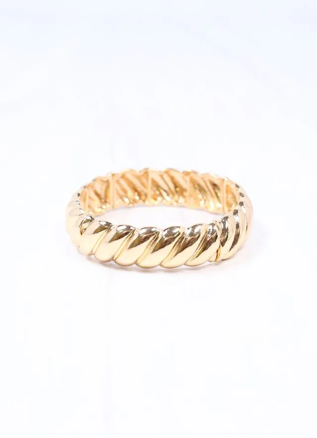 Gilliard Twisted Stretch Bracelet GOLD
