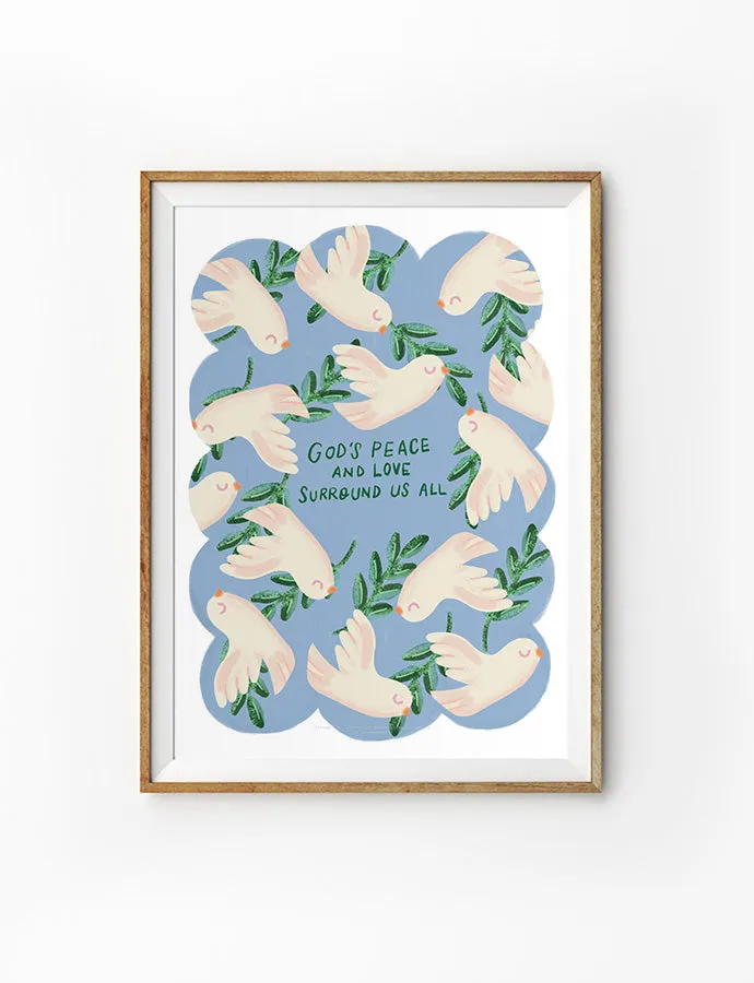 God's Peace and Love {Poster}