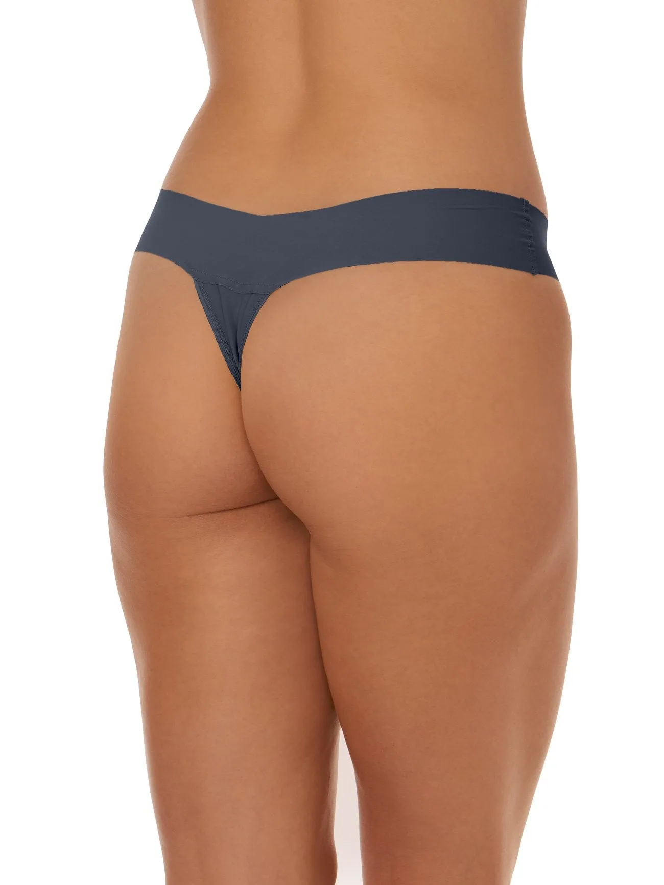 Hanky Panky Bare Natural Rise Thong - Granite