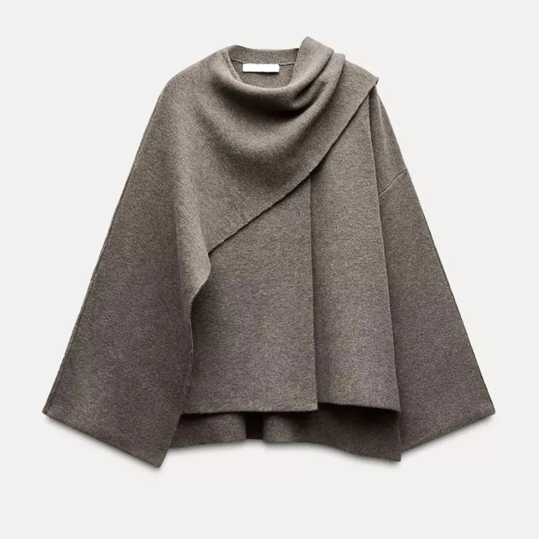 Harper Cape Coat | Timeless Elegance