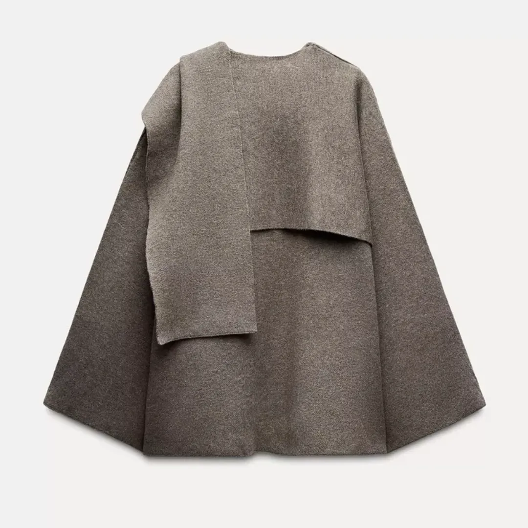 Harper Cape Coat | Timeless Elegance