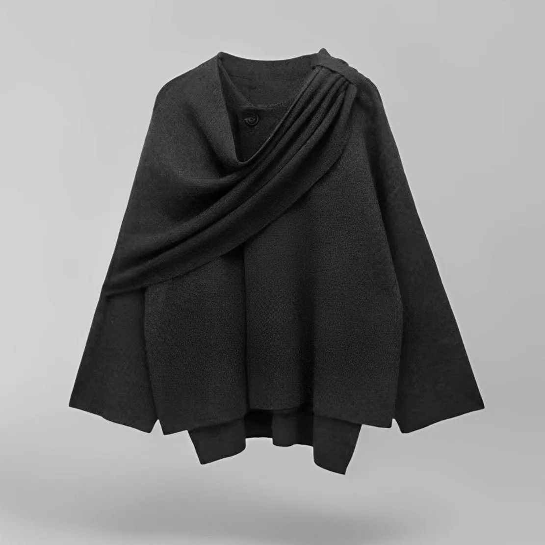 Harper Cape Coat | Timeless Elegance