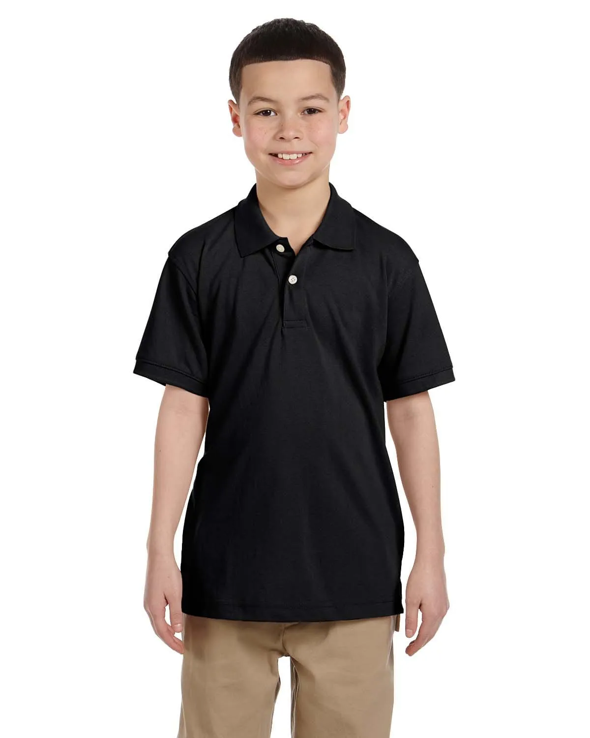Harriton Youth Easy Blend Polo Shirt