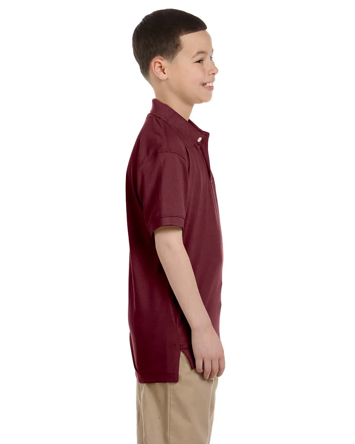Harriton Youth Easy Blend Polo Shirt