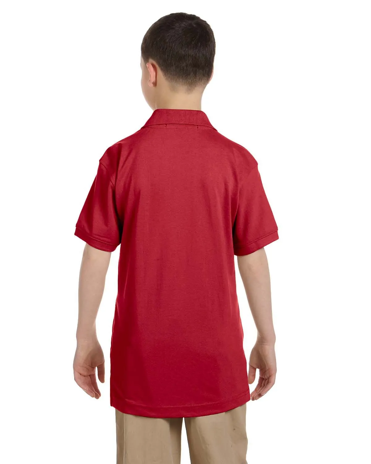 Harriton Youth Easy Blend Polo Shirt
