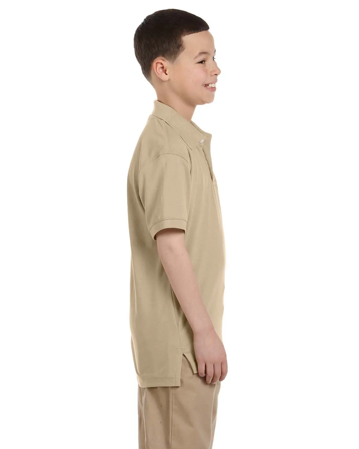 Harriton Youth Easy Blend Polo Shirt