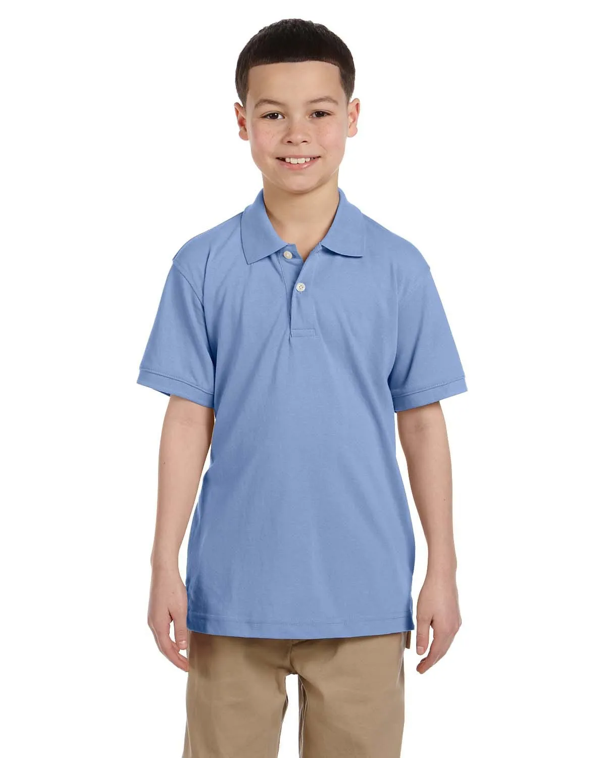 Harriton Youth Easy Blend Polo Shirt