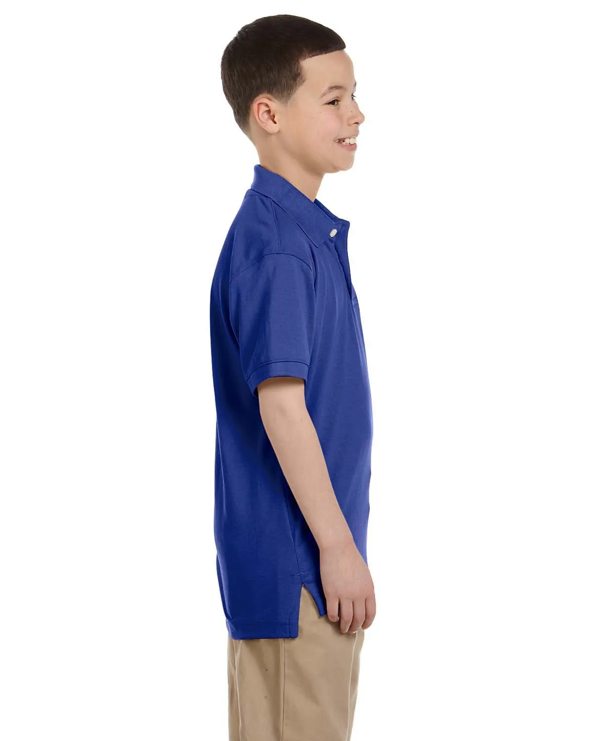Harriton Youth Easy Blend Polo Shirt