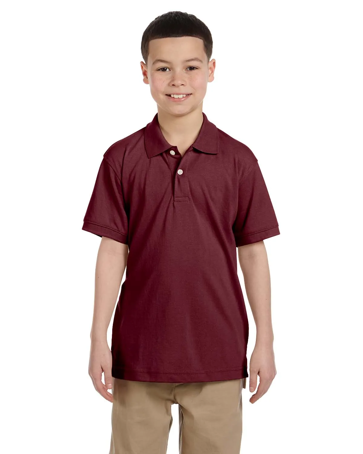 Harriton Youth Easy Blend Polo Shirt