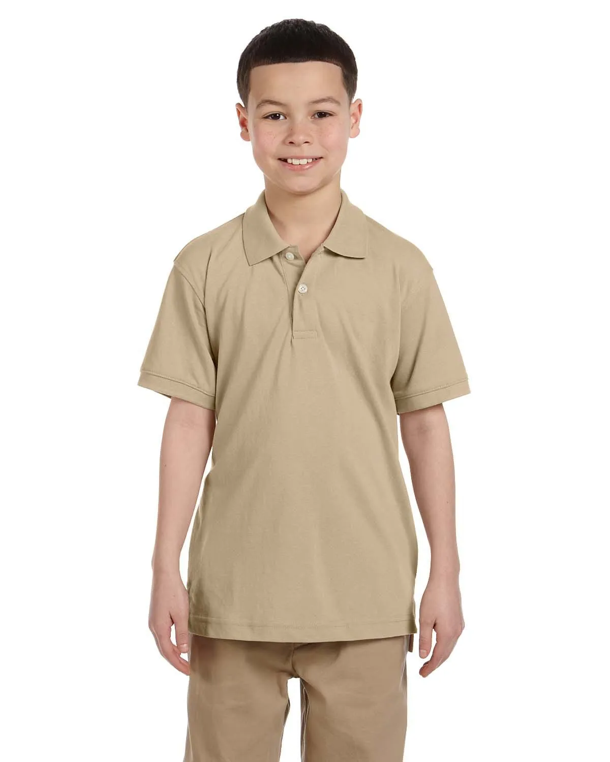 Harriton Youth Easy Blend Polo Shirt