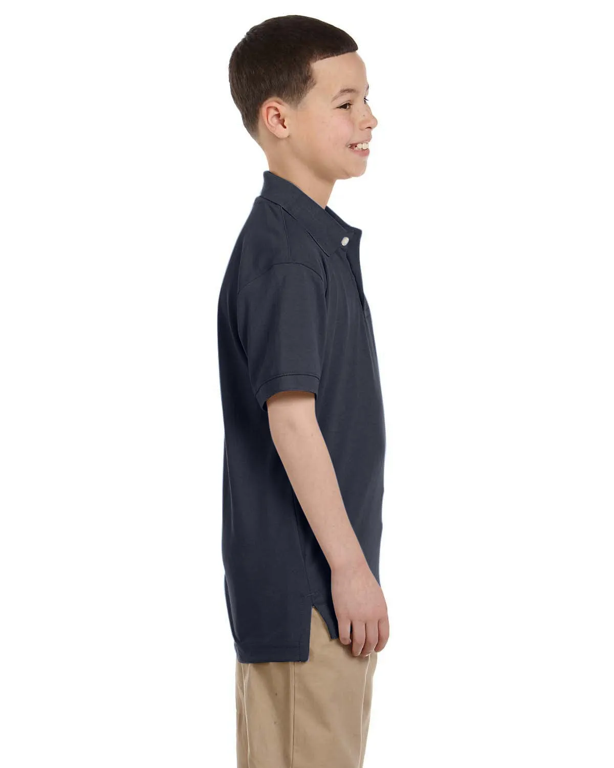 Harriton Youth Easy Blend Polo Shirt