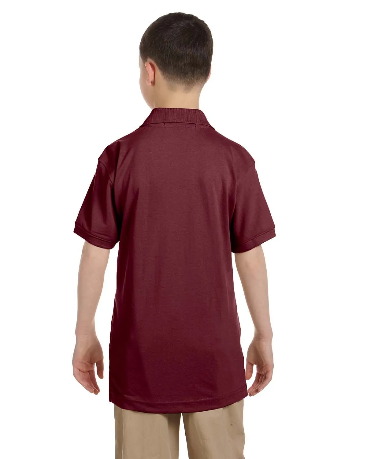 Harriton Youth Easy Blend Polo Shirt
