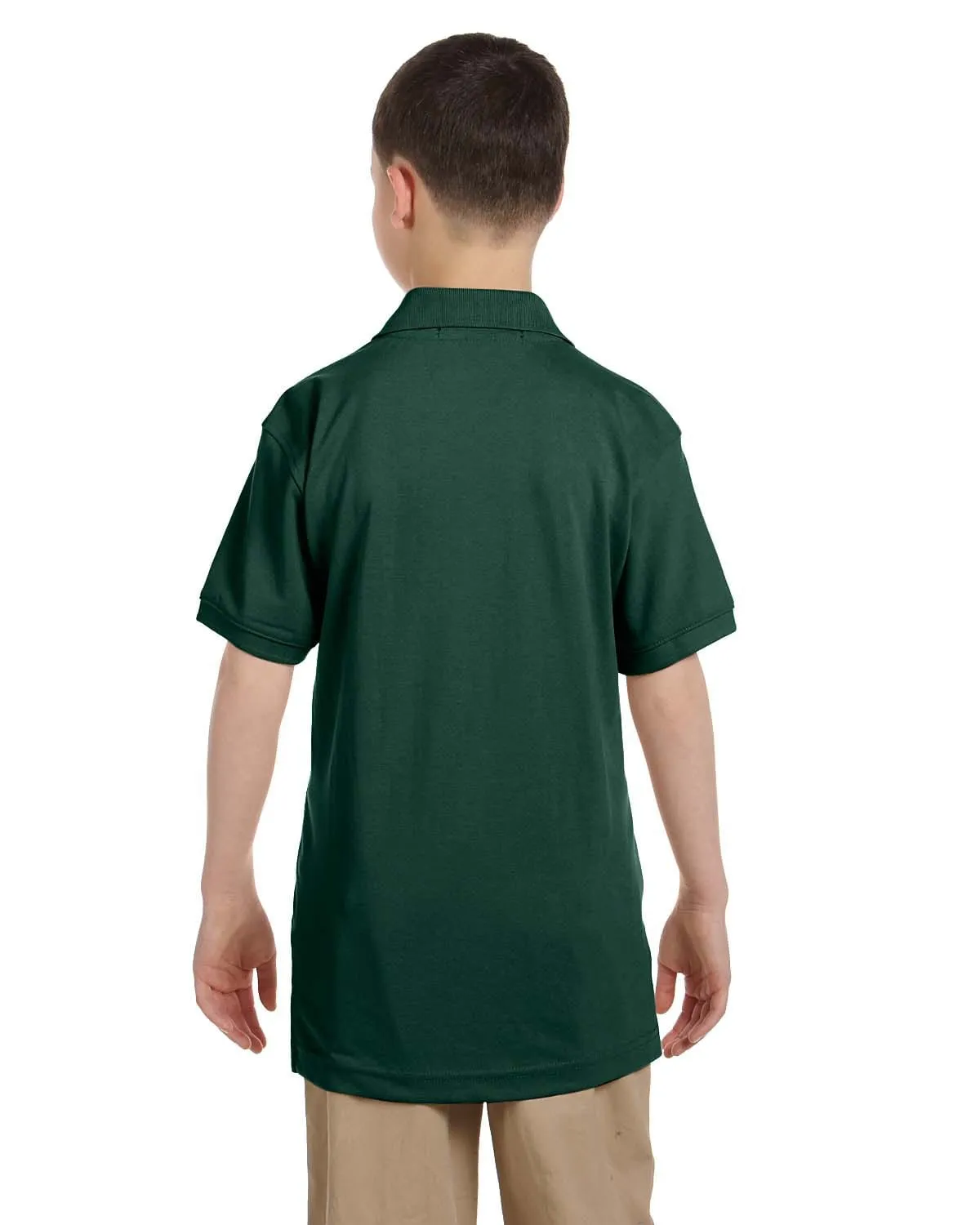 Harriton Youth Easy Blend Polo Shirt