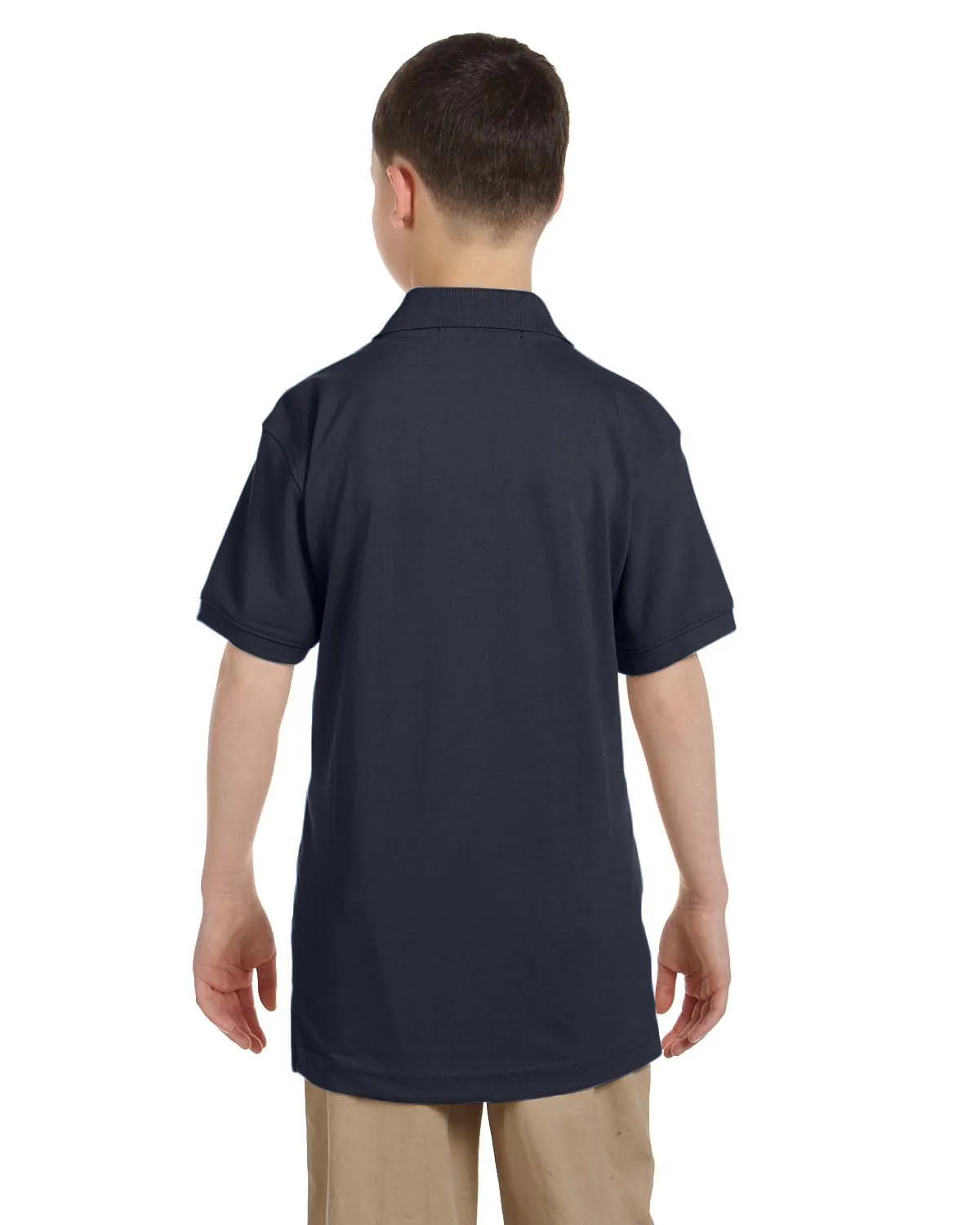 Harriton Youth Easy Blend Polo Shirt