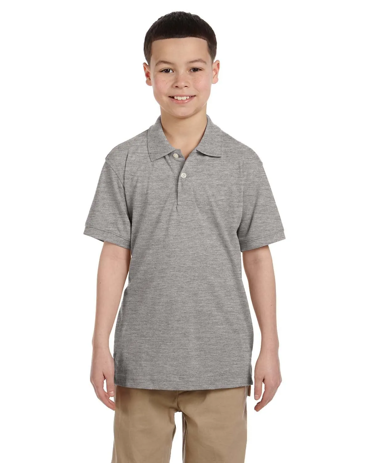 Harriton Youth Easy Blend Polo Shirt