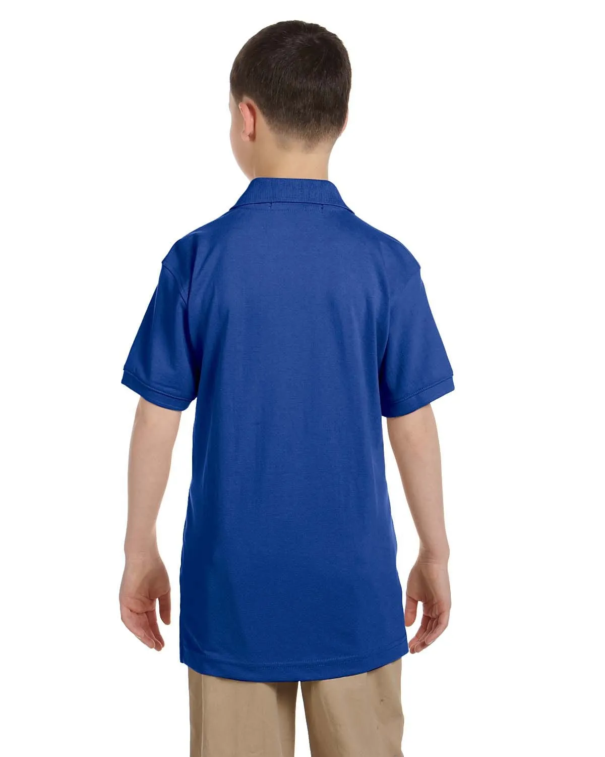 Harriton Youth Easy Blend Polo Shirt