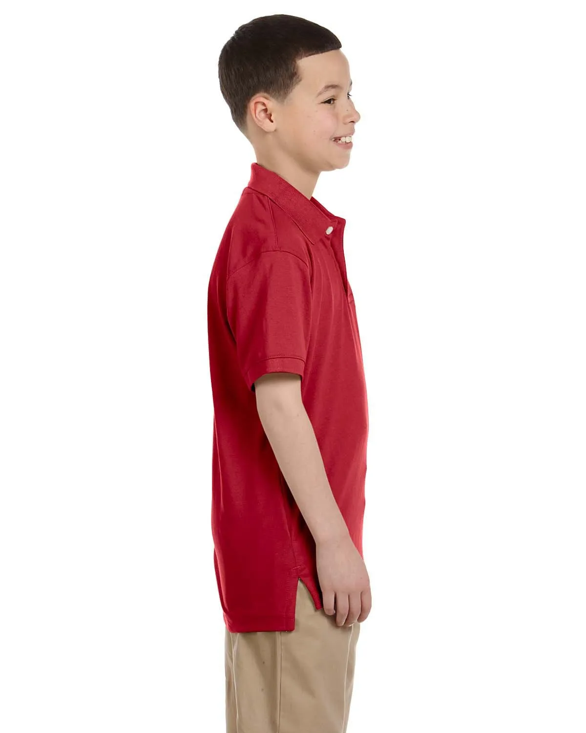 Harriton Youth Easy Blend Polo Shirt