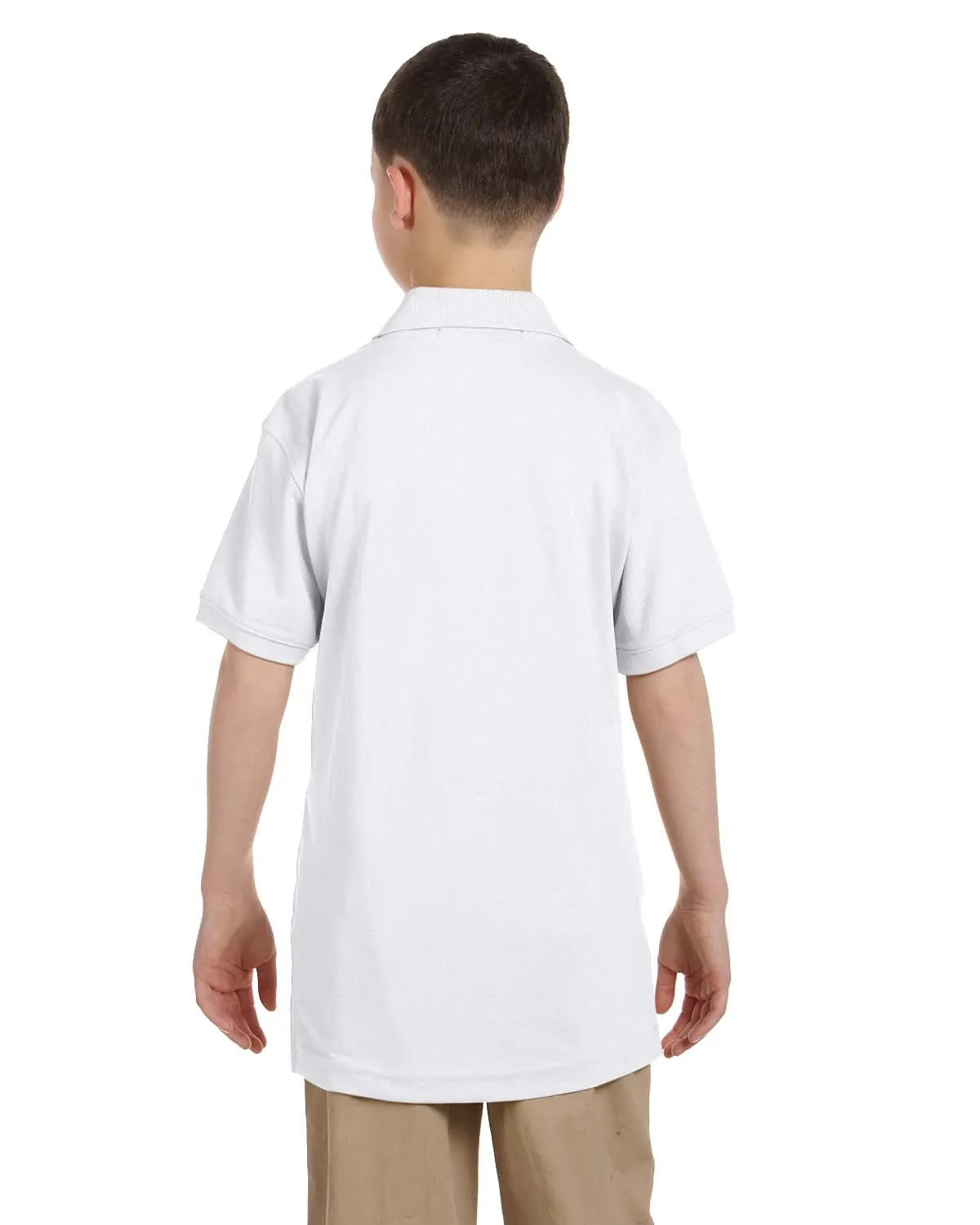 Harriton Youth Easy Blend Polo Shirt
