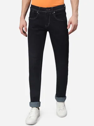 Indigo Blue Washed Narrow Fit Jeans | Greenfibre