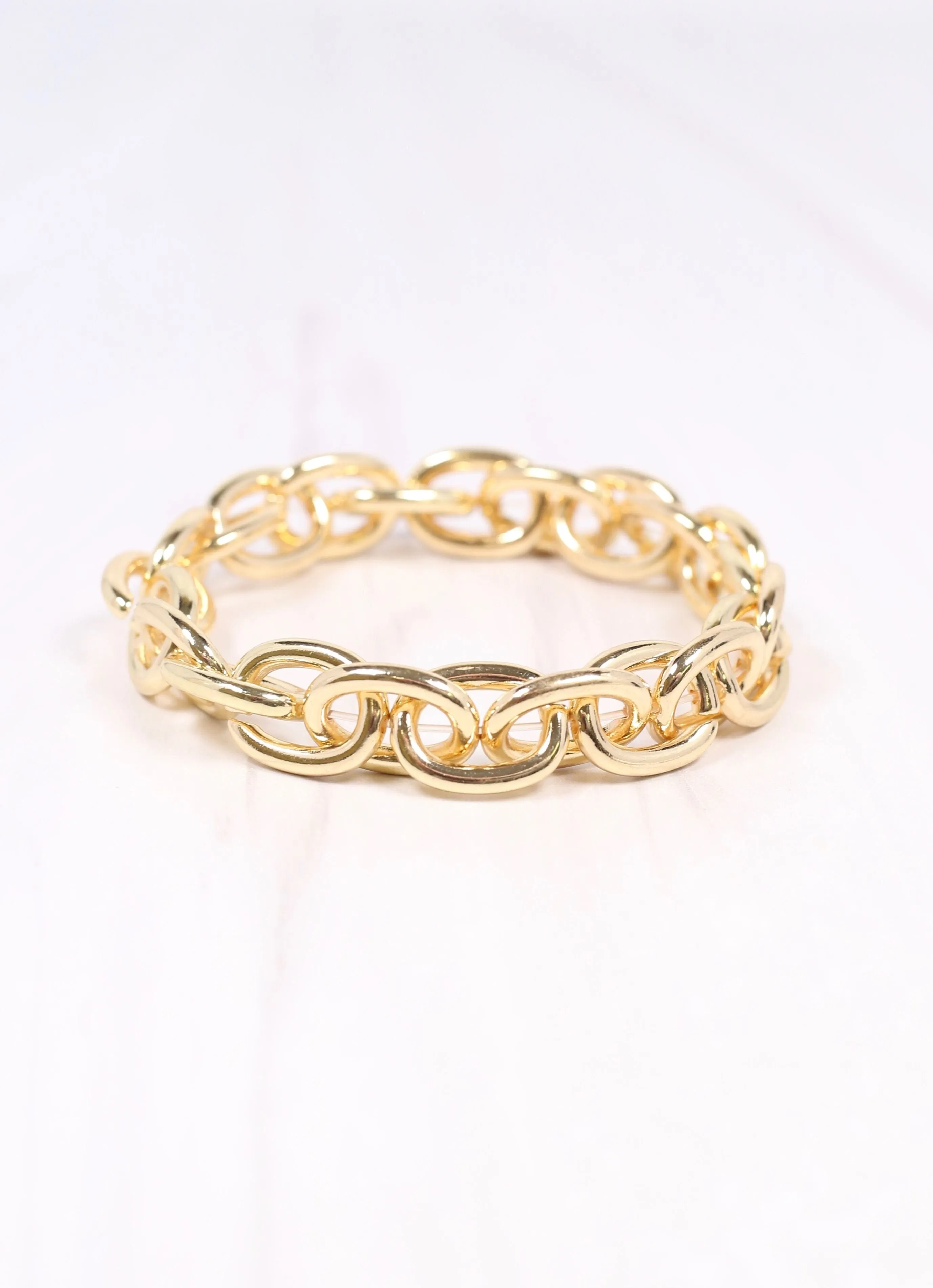 Jo Anne Stretch Bracelet GOLD