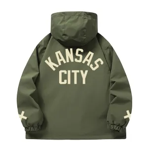 KANSAS CITY Full Zip Jacket - Army