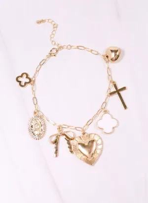 Kennie Charm Bracelet GOLD